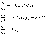 SIR equations