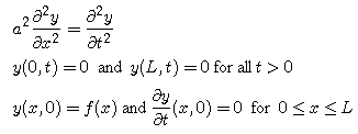Statement of Initial/Boundary Value Problems