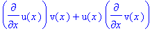 diff(u(x),x)*v(x)+u(x)*diff(v(x),x)