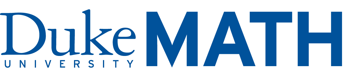 Duke Math logo