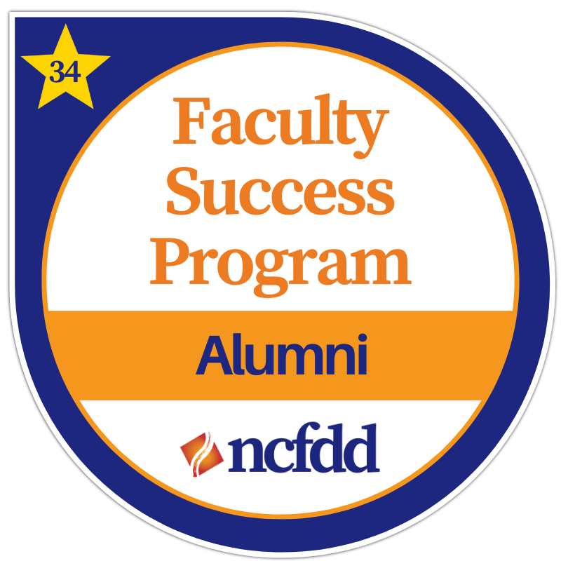 Badge for completion of Faculty Success Program